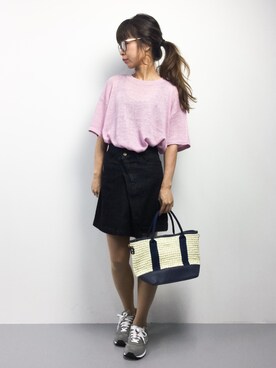 naoさん（レディース・163cm）の夏コーディネート