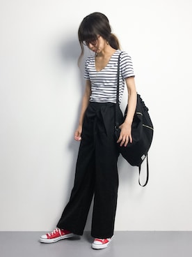 naoさん（レディース・163cm）の夏コーディネート