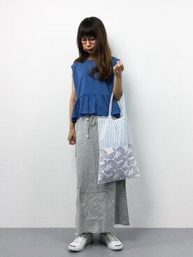 naoさん（レディース・163cm）の夏コーディネート