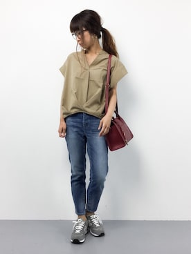 naoさん（レディース・163cm）の夏コーディネート