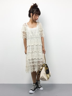 naoさん（レディース・163cm）の夏コーディネート