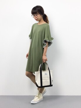 naoさん（レディース・163cm）の夏コーディネート