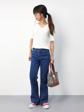 naoさん（レディース・163cm）の夏コーディネート