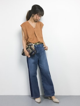 naoさん(レディース・163cm)の夏コーディネート