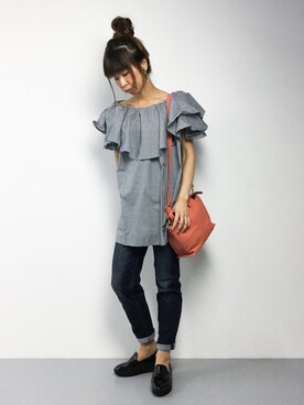 naoさん（レディース・163cm）の夏コーディネート