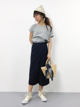 naoさん(レディース・163cm)の夏コーディネート