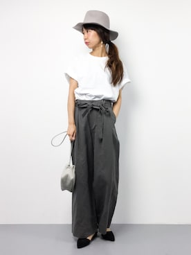 naoさん（レディース・163cm）の夏コーディネート