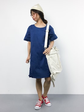 naoさん（レディース・163cm）の夏コーディネート