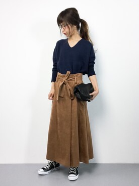 naoさん（レディース・163cm）の秋コーディネート