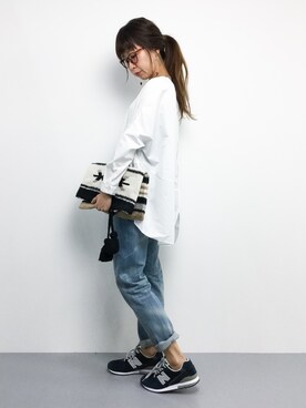 naoさん（レディース・163cm）の秋コーディネート