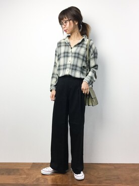 naoさん（レディース・163cm）の秋コーディネート