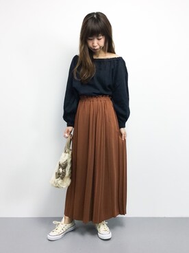 naoさん（レディース・163cm）の秋コーディネート