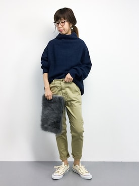 naoさん（レディース・163cm）の秋コーディネート