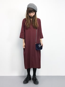 naoさん（レディース・163cm）の秋コーディネート