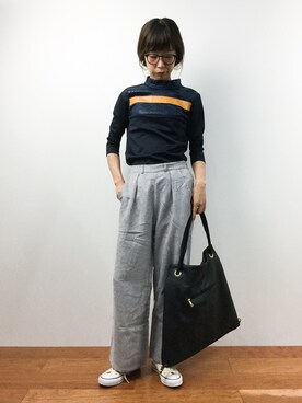 naoさん（レディース・163cm）の秋コーディネート