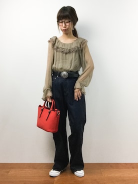 naoさん（レディース・163cm）の秋コーディネート