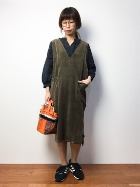 naoさん（レディース・163cm）の秋コーディネート