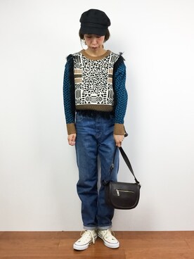 naoさん(レディース・163cm)の秋コーディネート