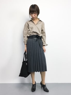 naoさん（レディース・163cm）の秋コーディネート