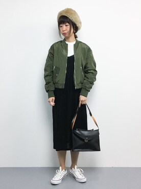 naoさん（レディース・163cm）の秋コーディネート