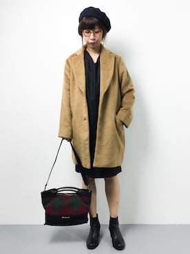 naoさん（レディース・163cm）の秋コーディネート