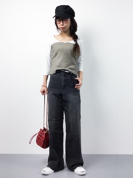 naoさん(レディース・163cm)の秋コーディネート