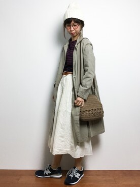 naoさん（レディース・163cm）の秋コーディネート