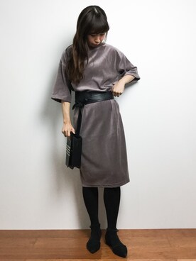 naoさん（レディース・163cm）の秋コーディネート