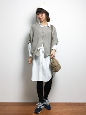 naoさん（レディース・163cm）の秋コーディネート