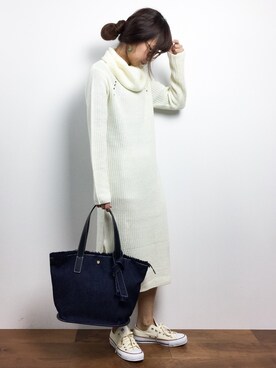 naoさん（レディース・163cm）の秋コーディネート