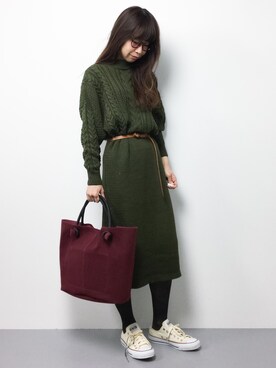 naoさん(レディース・163cm)の秋コーディネート