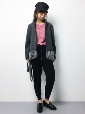 naoさん（レディース・163cm）の秋コーディネート