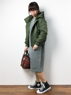 naoさん（レディース・163cm）の秋コーディネート