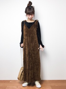 naoさん（レディース・163cm）の秋コーディネート