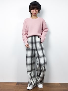 naoさん（レディース・163cm）の冬コーディネート