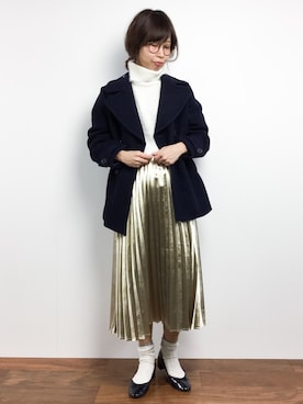 naoさん（レディース・163cm）の冬コーディネート