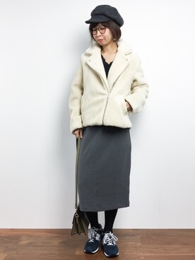 naoさん(レディース・163cm)の冬コーディネート