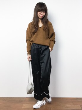 naoさん（レディース・163cm）の冬コーディネート