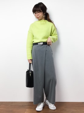 naoさん（レディース・163cm）の冬コーディネート