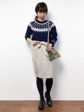 naoさん(レディース・163cm)の冬コーディネート