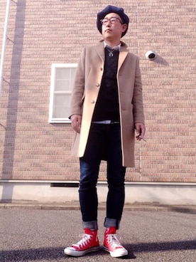 「ローリーズファーム(LOWRYS FARM)」｜ゆうすけさん（メンズ・176cm）の冬コーディネート