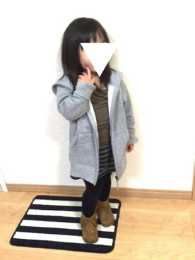 sanaさん（キッズ・90cm）の冬コーディネート