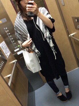 「SKY（スカイ）のアイテム」を使った、٩꒰ ´ᆺ`꒱۶yuki❁さん（レディース・152cm）の夏コーディネート