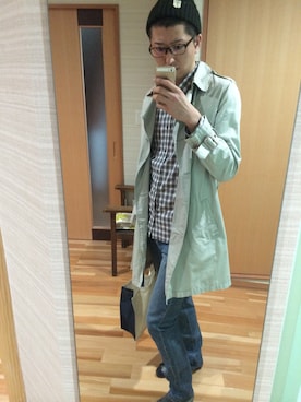 「コムサ」｜tsutsu.さん（メンズ・187cm）の春コーディネート
