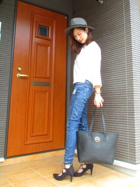  𝕐𝕌𝕂𝕚さん（レディース・160cm）の秋コーディネート