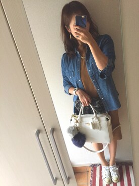 「CONVERSE（コンバース）のconverse（コンバース） ALL STAR OX（オールスターOX）（スニーカー）」を使った、 𝕐𝕌𝕂𝕚さん（レディース・160cm）の秋コーディネート