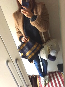 「CONVERSE（コンバース）のconverse（コンバース） ALL STAR OX（オールスターOX）（スニーカー）」を使った、 𝕐𝕌𝕂𝕚さん（レディース・160cm）の秋コーディネート