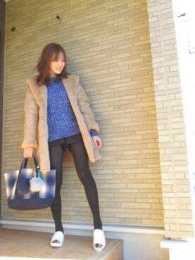  𝕐𝕌𝕂𝕚さん（レディース・160cm）の秋コーディネート