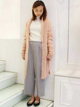 Yuriさん（レディース・156cm）の冬コーディネート