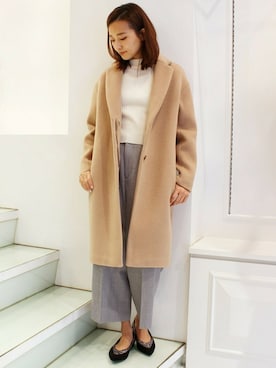 Yuriさん（レディース・156cm）の冬コーディネート